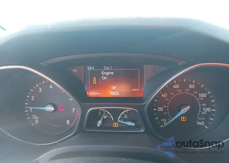 2016 Ford Focus Se из США, поврежденный, VIN 1FADP3K2XGL344804